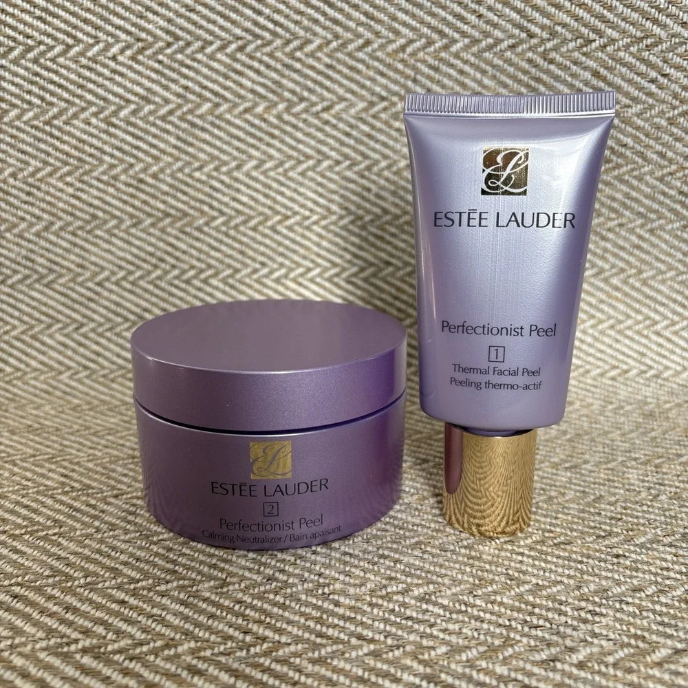 Estée Lauder Perfectionist Peel Steps 1 & 2 Thermal Calming Neutralizer Pads